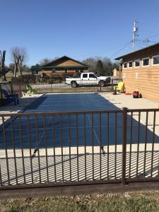 Pool cover installed in Crossville Tennessee